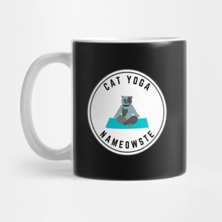 Nameowste Cat Yoga Trendy Design Mug